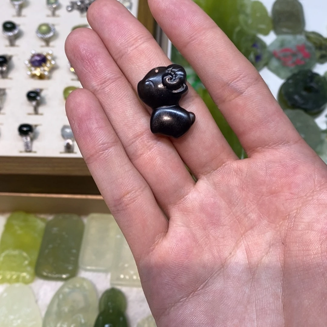 岫玉未镶嵌吊坠(不含链)两单包邮