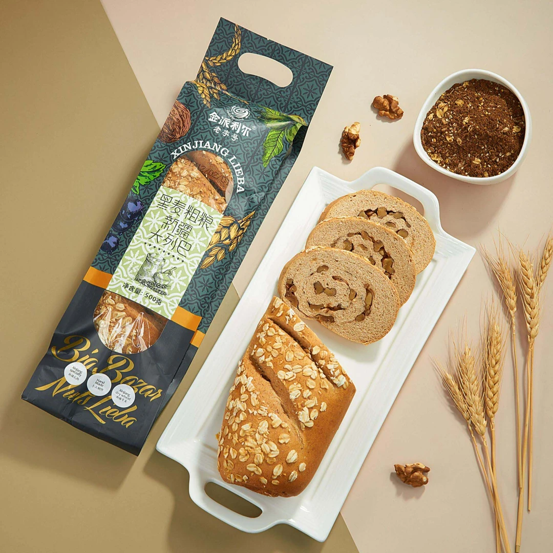 【金派利尔】黑麦列巴500g手工制作新疆发货