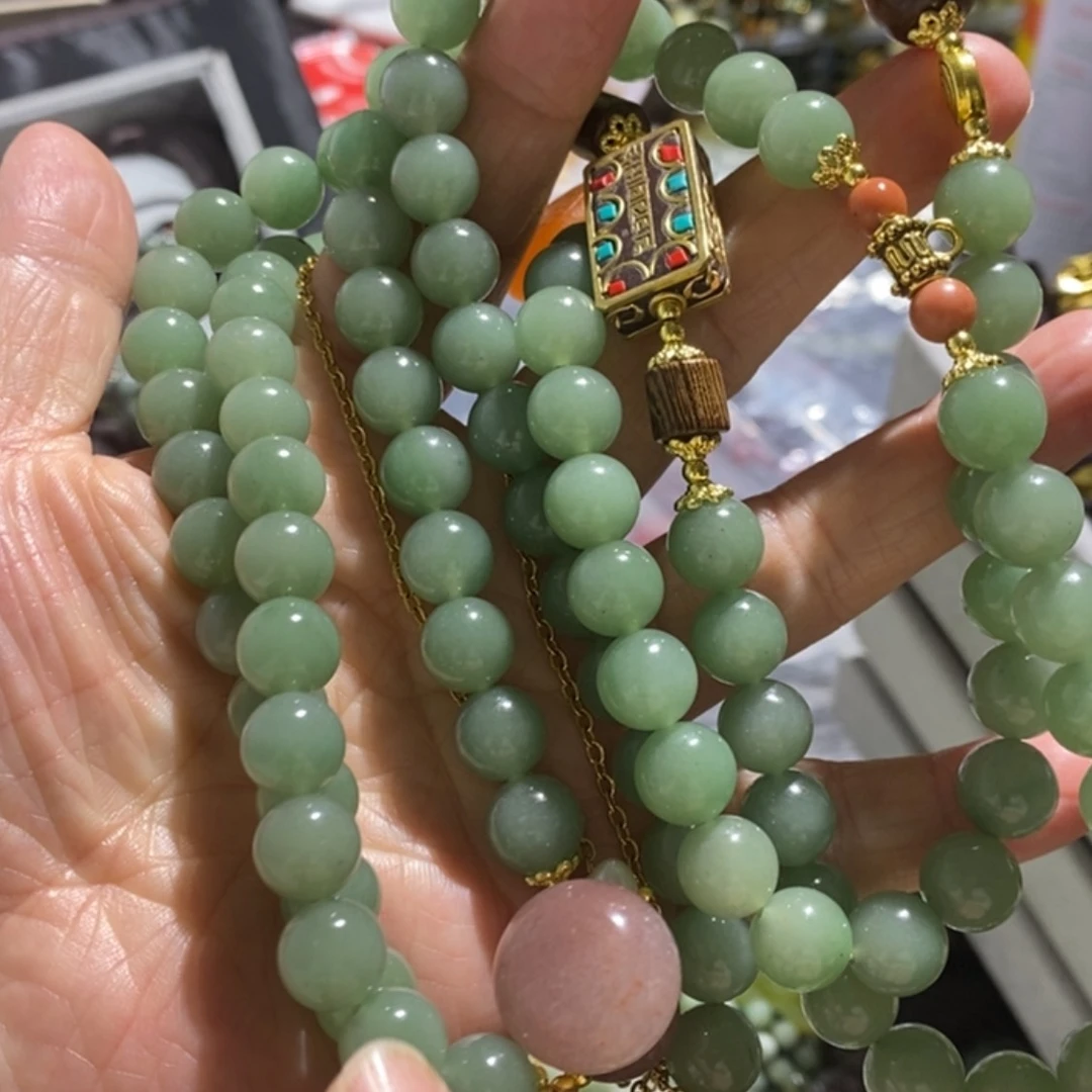 【闪购商品】岫玉毛衣链未镶嵌