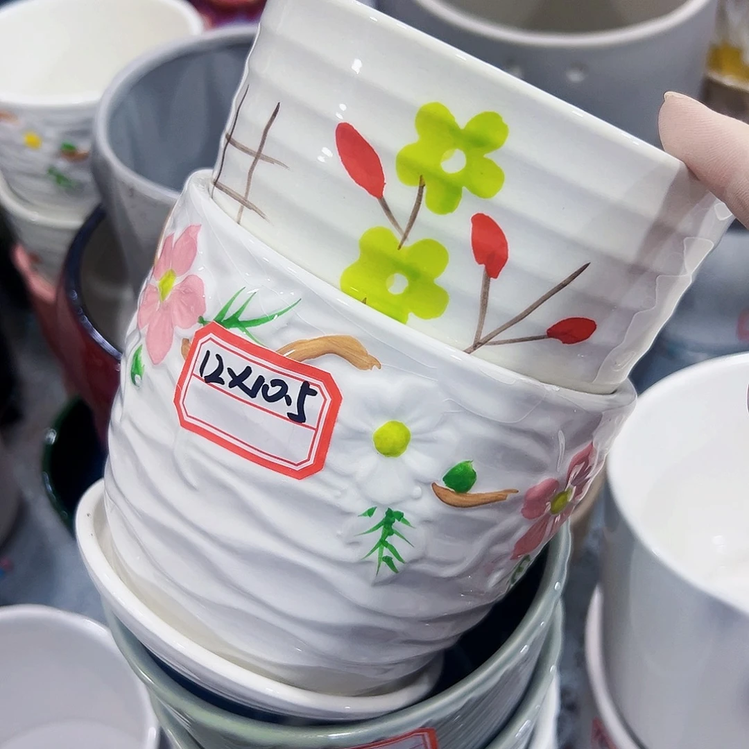 外贸尾单陶瓷花盆凑单10米包邮