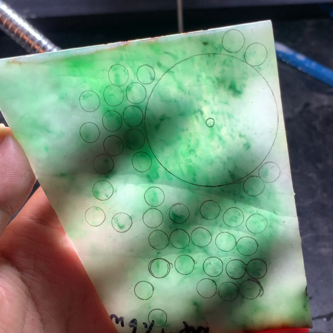 抖***音定制翡翠未镶嵌翡翠