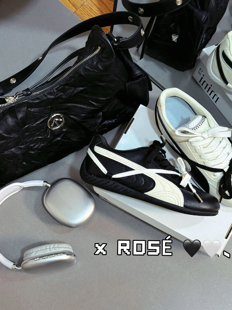 ROSE！ROSE！2025年秋季小众圆头女鞋简约风德训鞋休闲鞋子