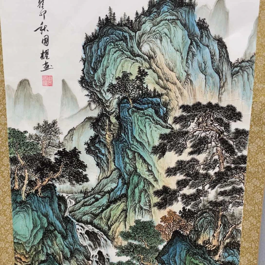 国画老师手笔手绘ly