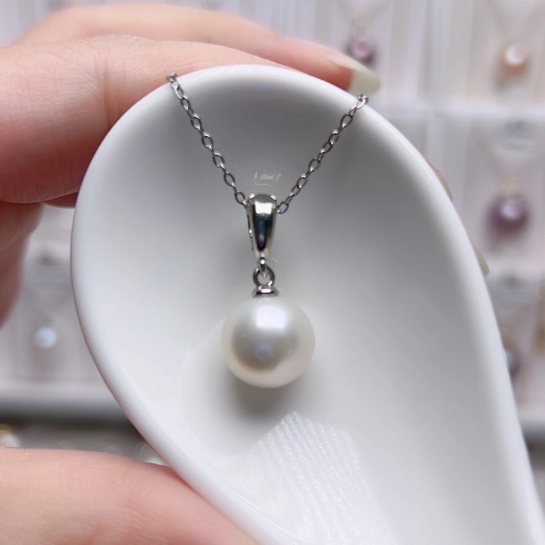 淡水珍珠未镶嵌吊坠(赠链)