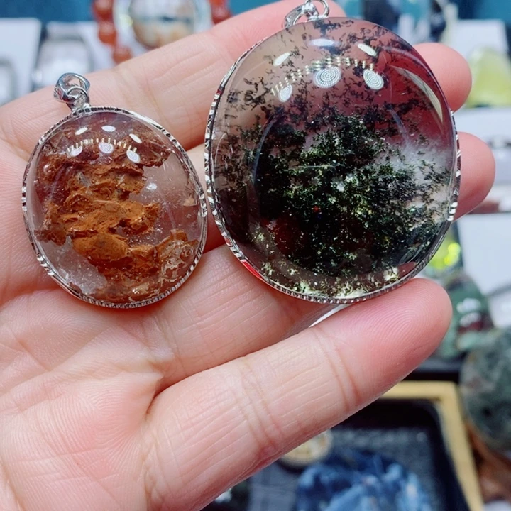 水晶颈饰未镶嵌小*米水晶