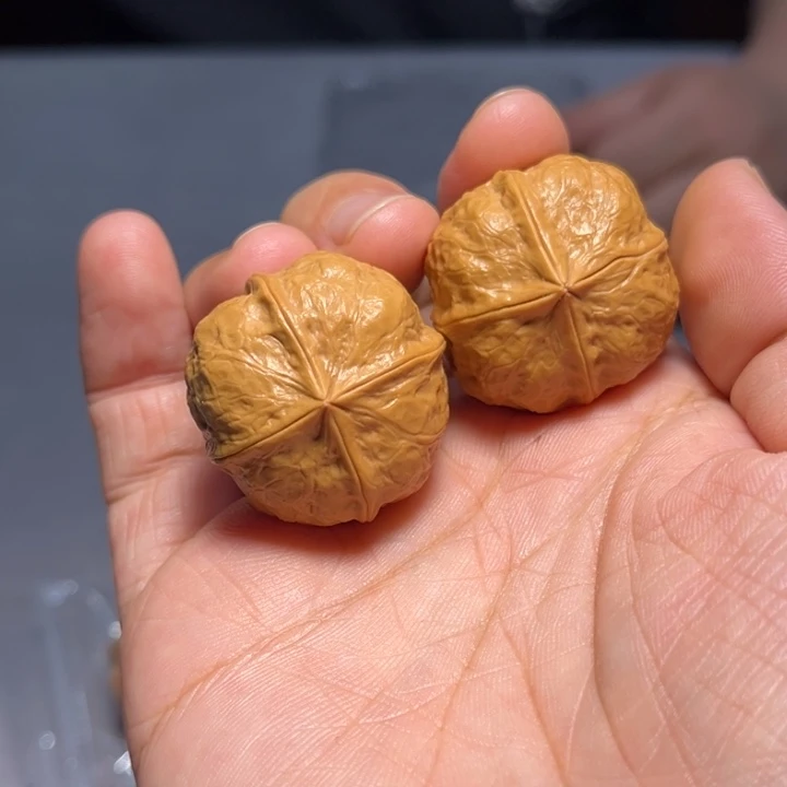 把件文玩核桃四棱5855