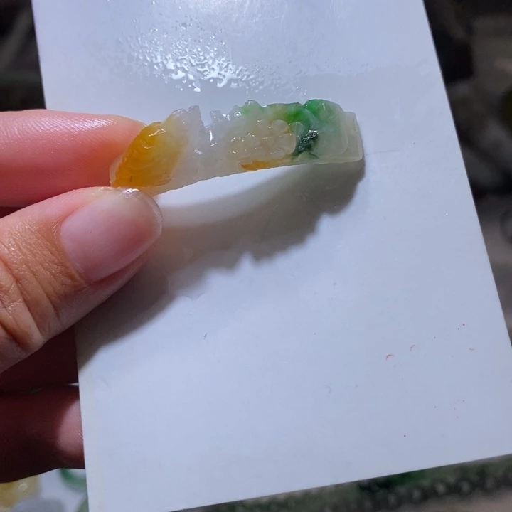 定制翡翠未镶嵌咪*陈毛货