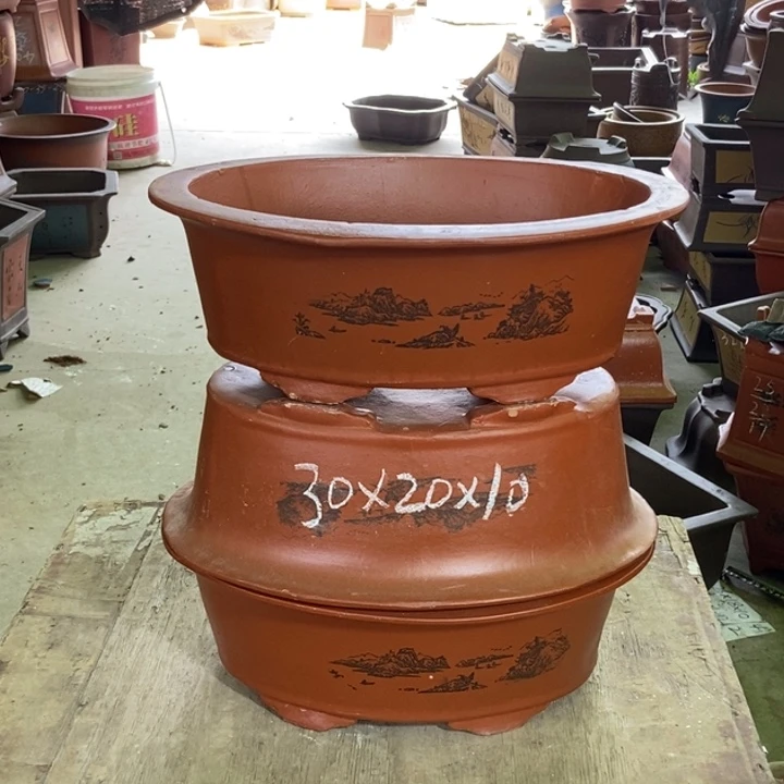 紫砂花盆紫砂紫砂