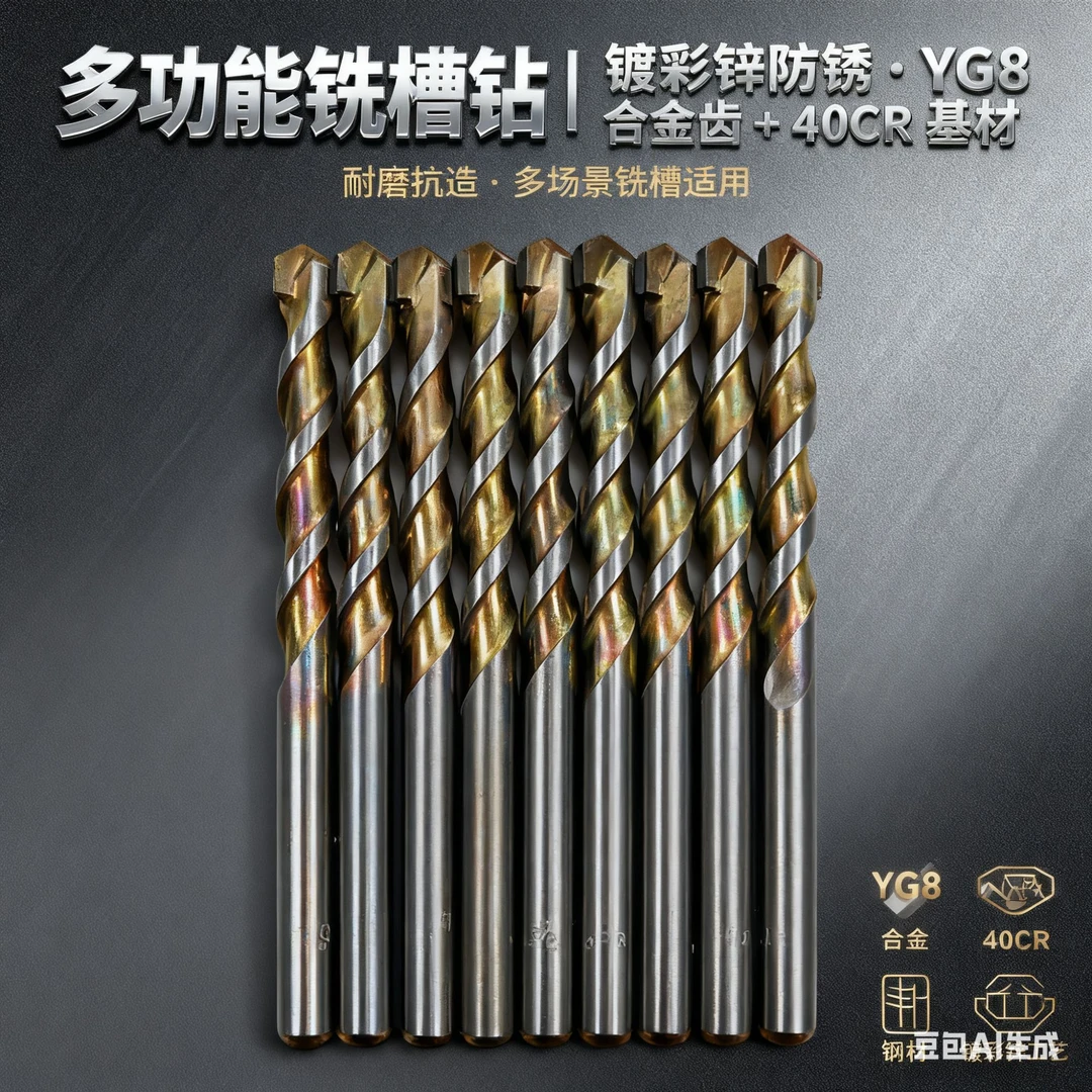 硬质合金水泥钻混泥土钻头墙壁锂电打孔砖头【TECH-CRAFT】