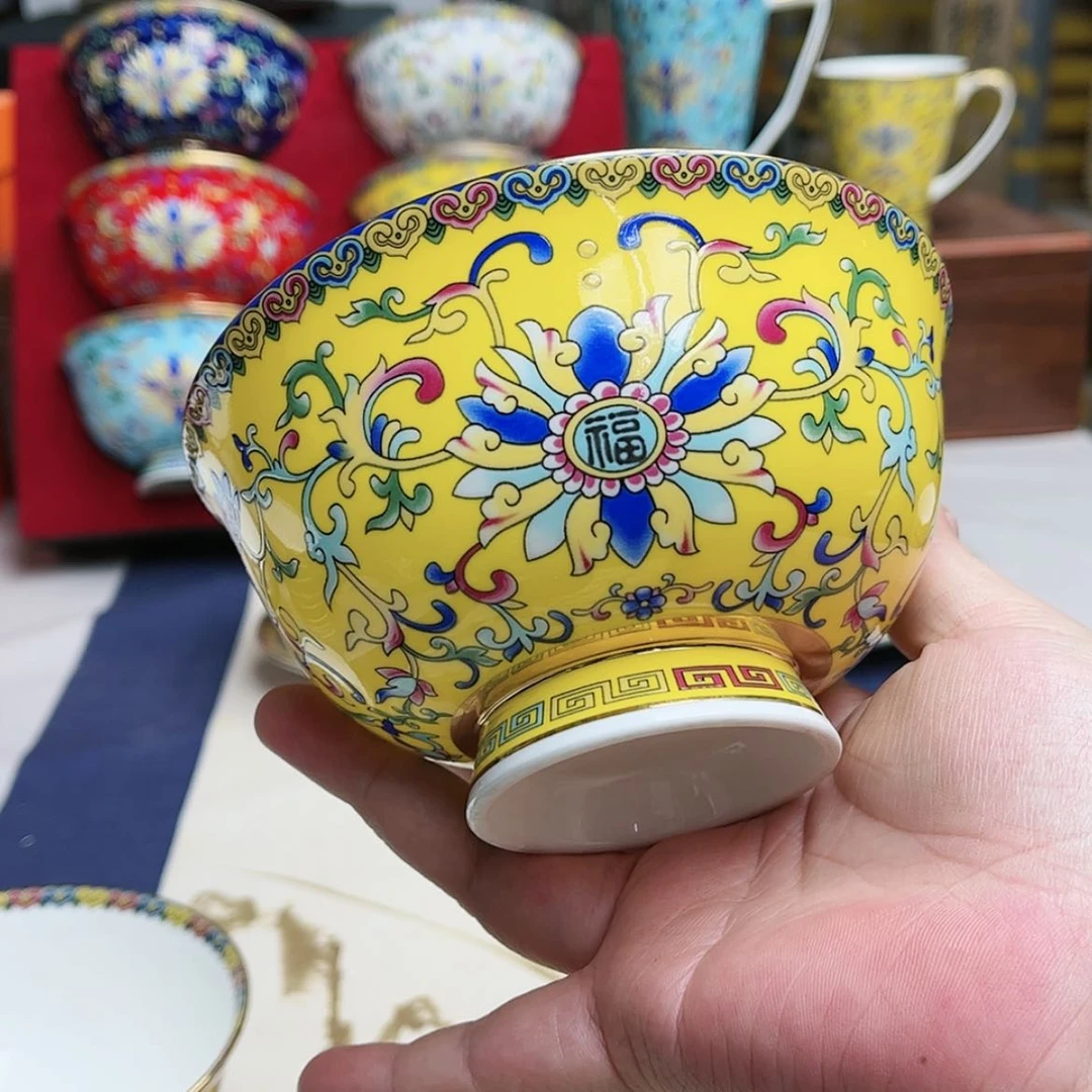 【闪购商品】珐琅5英寸6黄。。。。。