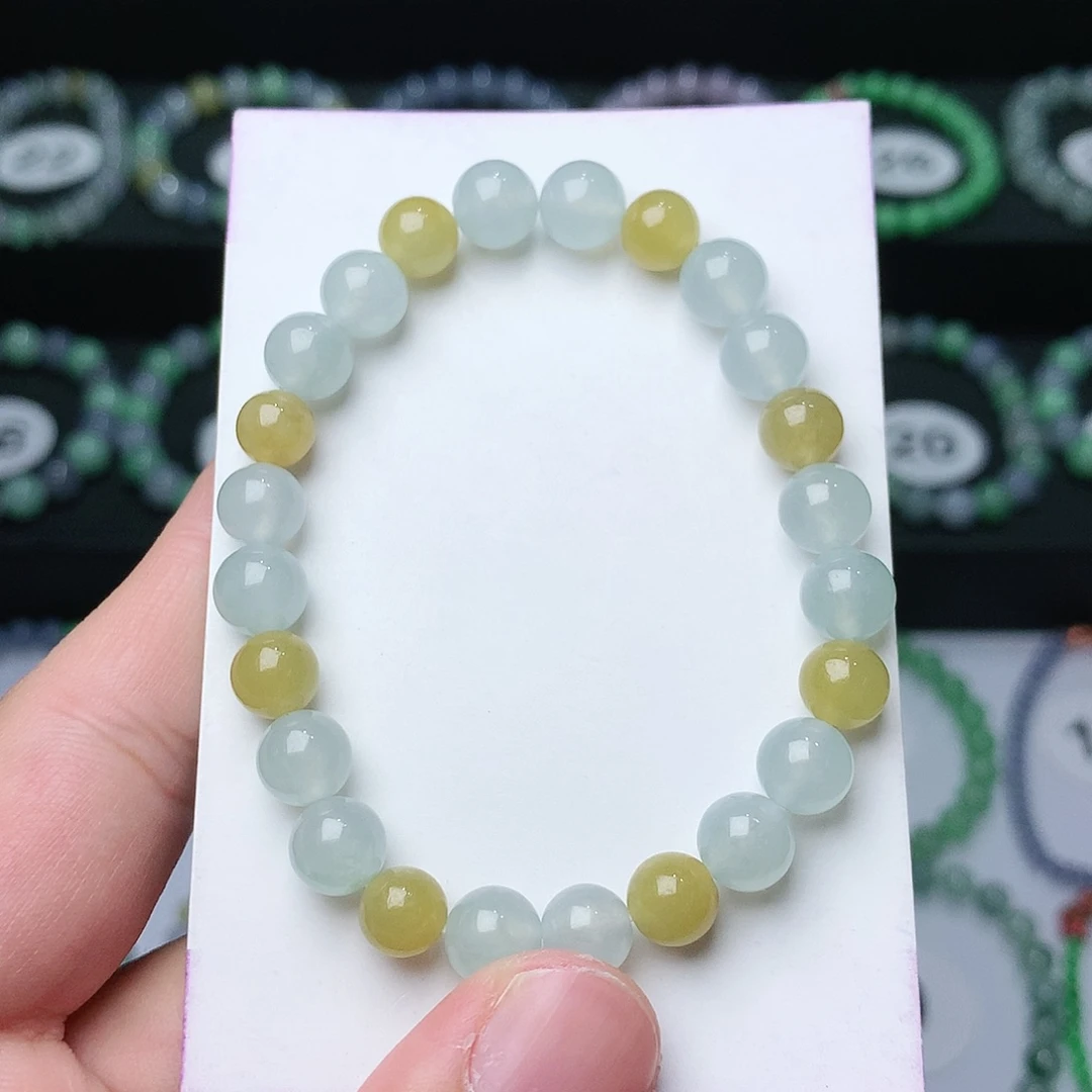 翡翠手链未镶嵌翡翠