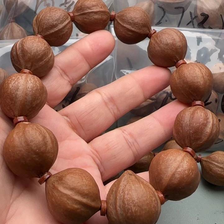 橄榄核手串橄榄核原皮手钏