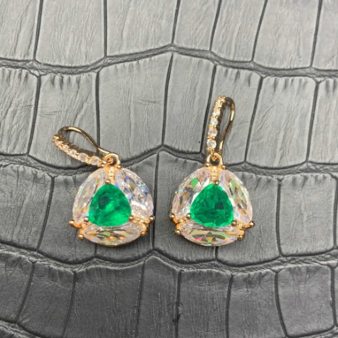 培育祖母绿祖母绿耳钉65