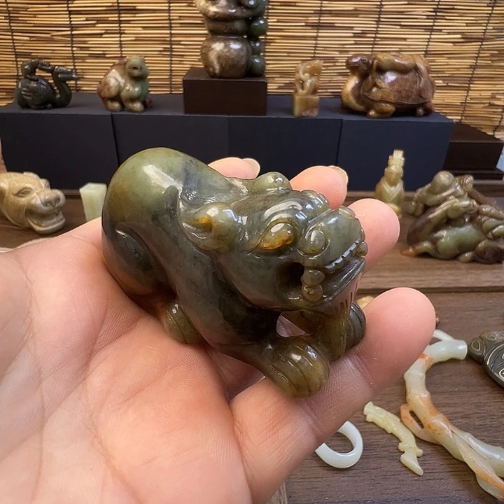未镶嵌和田玉（糖玉）挂件