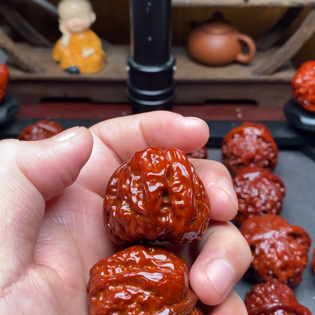 吊坠文玩核桃江**女37蛤蟆头