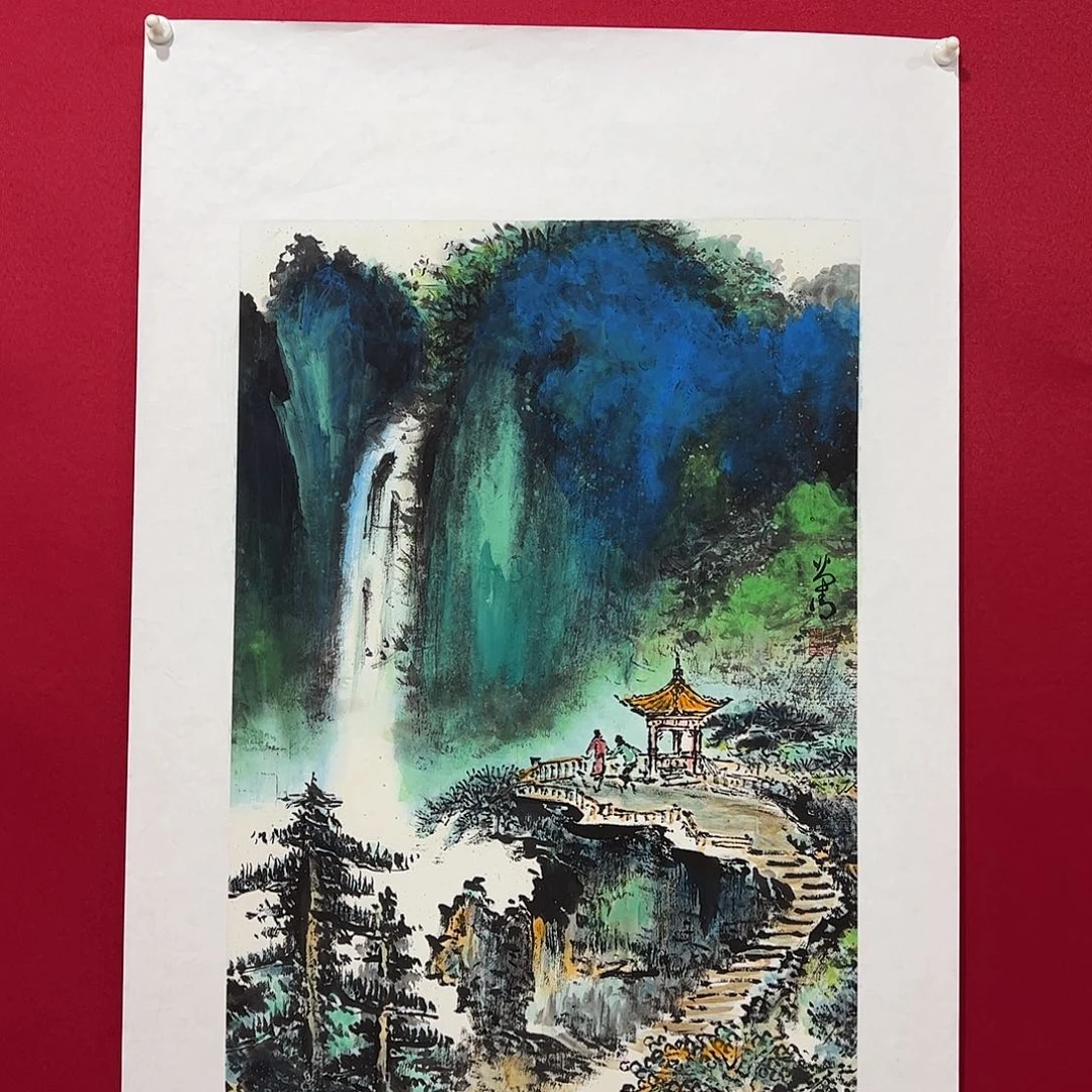 山***人国画唐菊清老师精品佳作