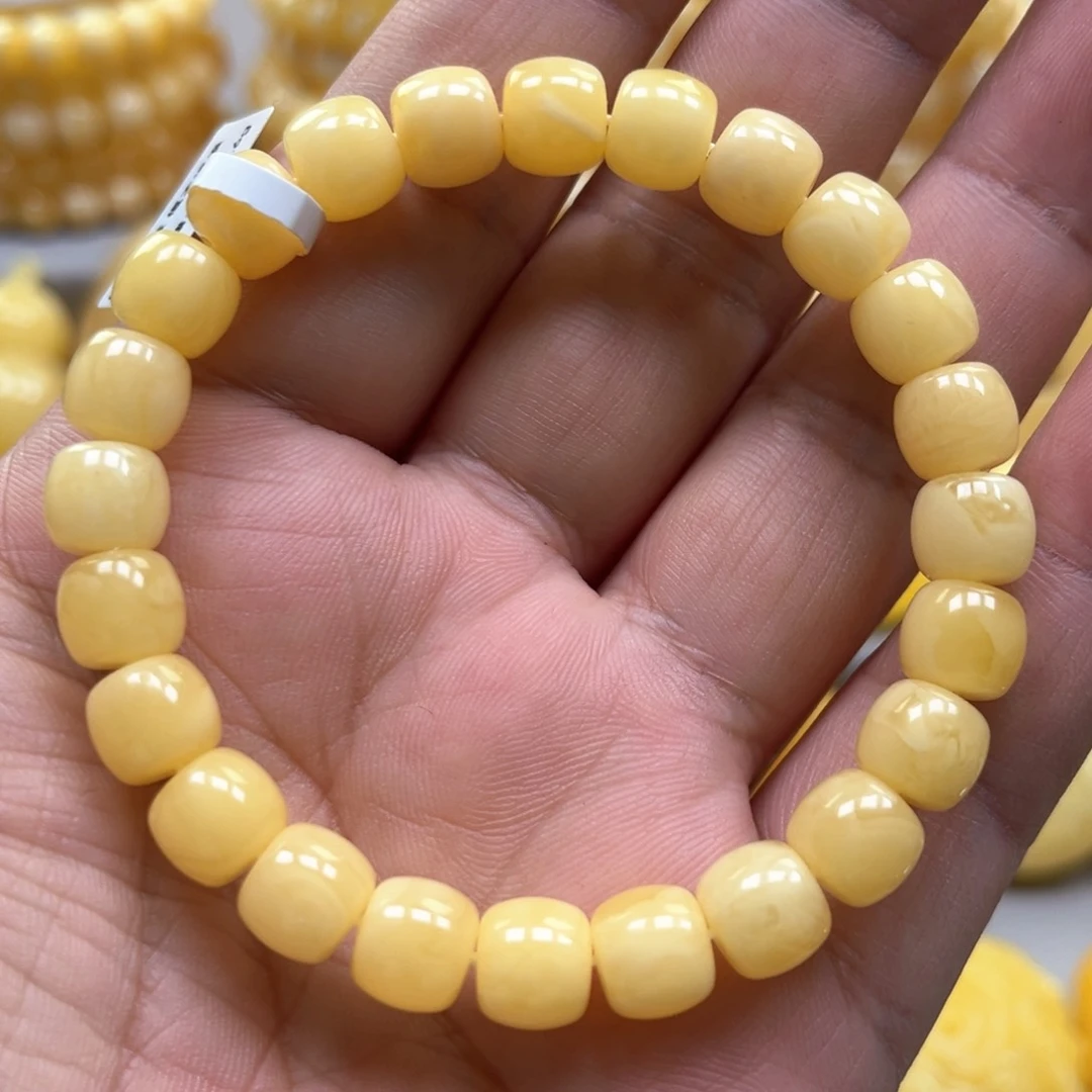 琥珀手链未镶嵌手串