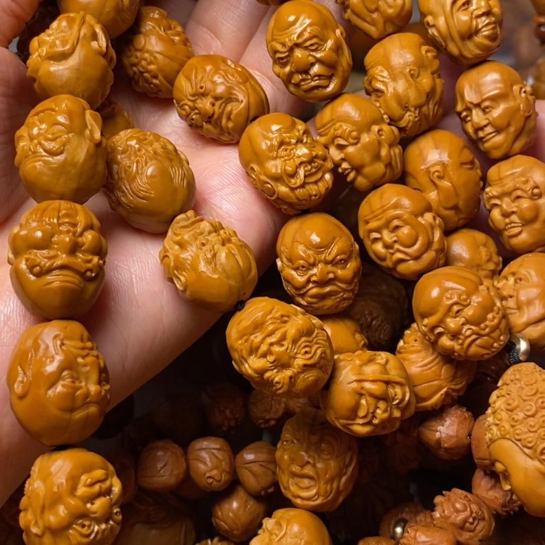 水***抱橄榄核手串/手链橄榄罗汉108