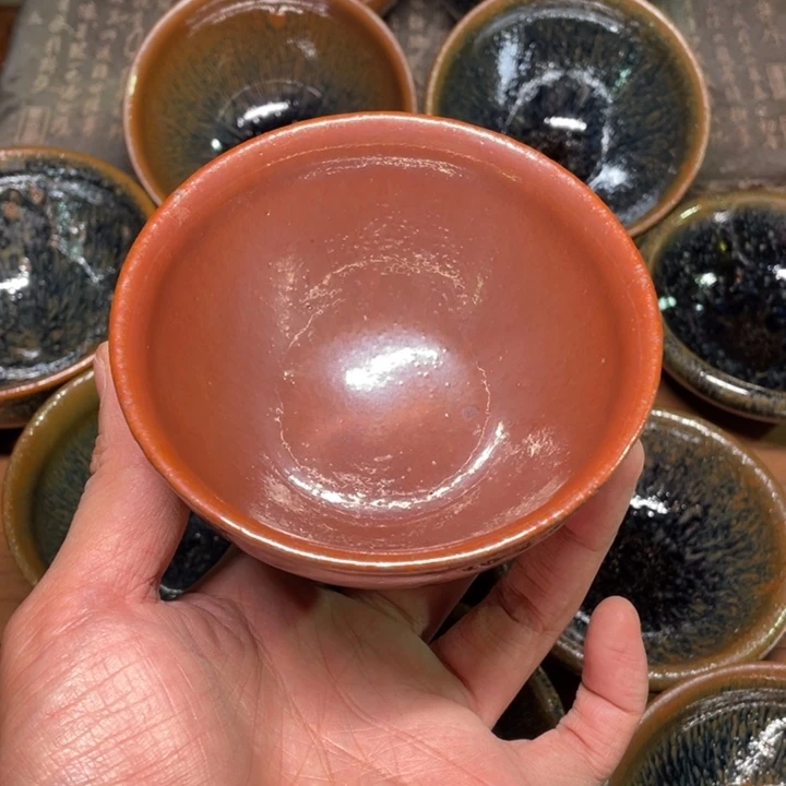 茶盏黄*零添加柴烧作品