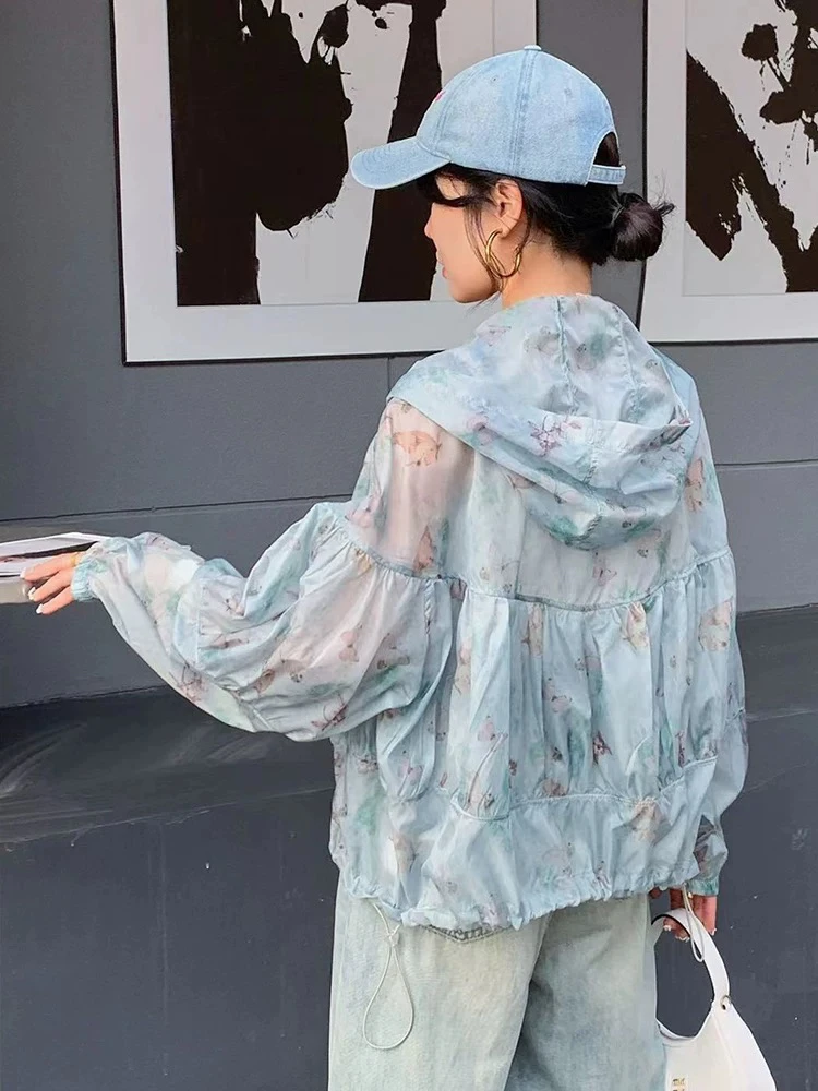 杨璇家印花防晒外套3139