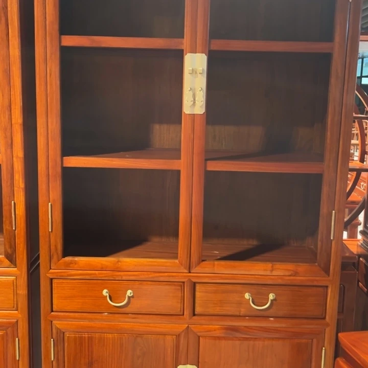 哈***雷成套家具花梨木类书柜