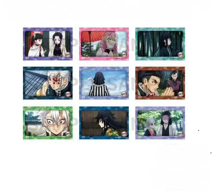 (中谷 产地中国)剧场版无限列车篇 限定 盲盒方型马口铁徽章