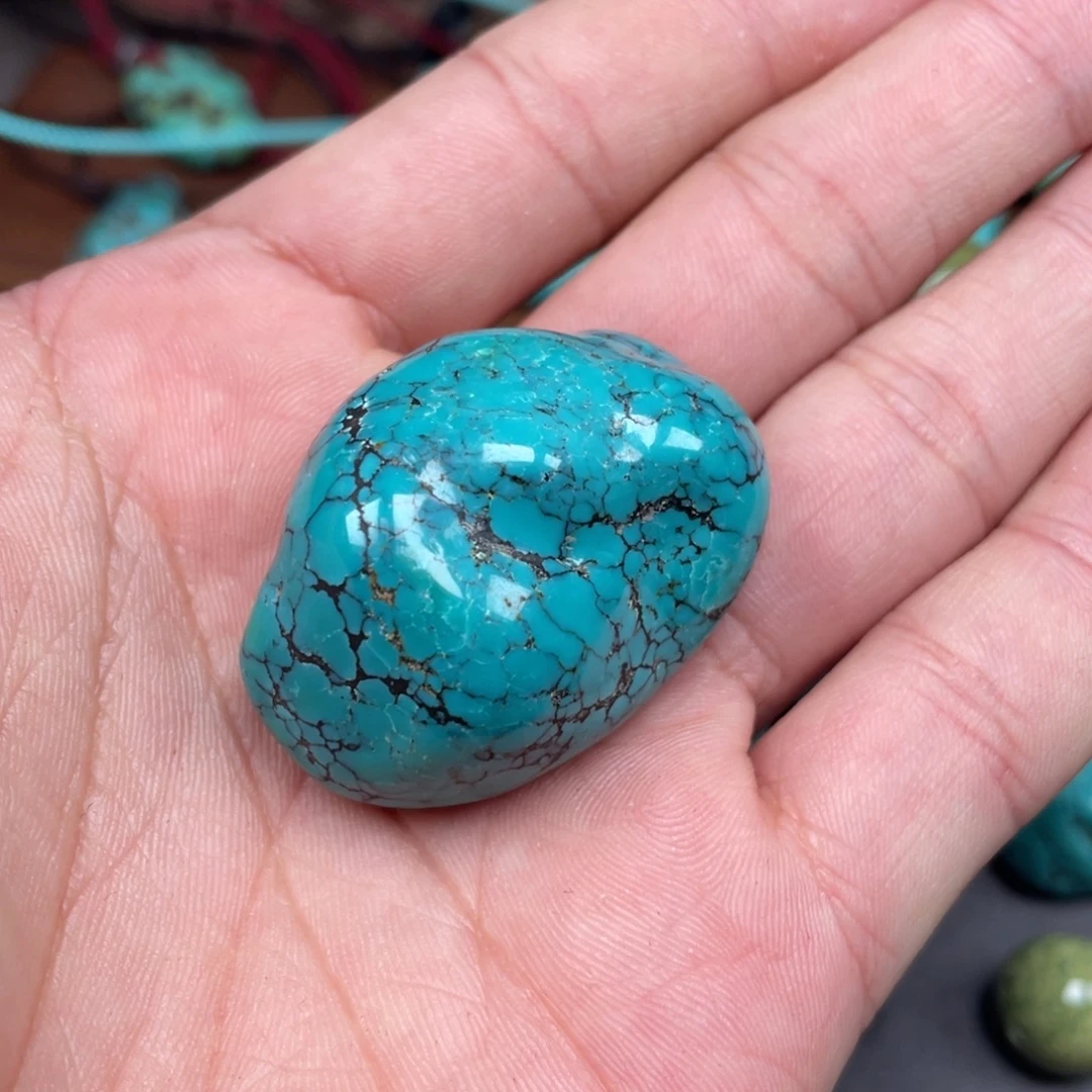 虎***-绿松石未镶嵌随形随形