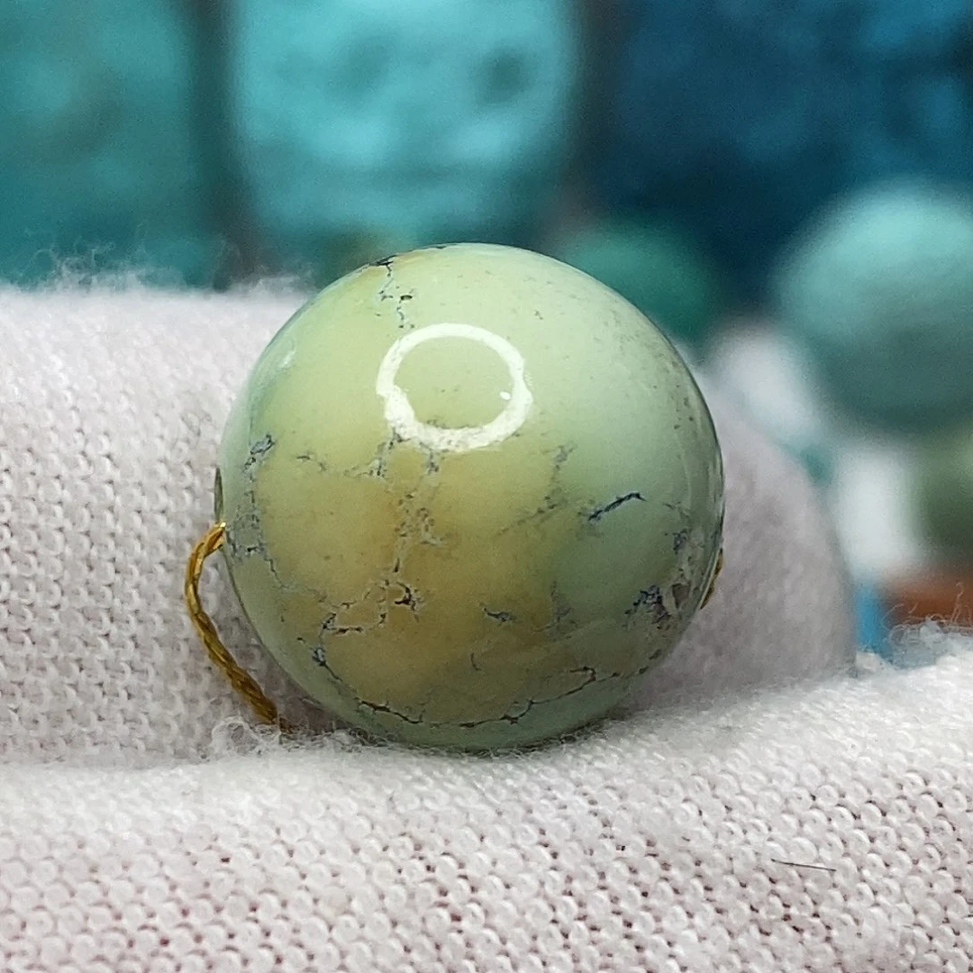 绿松石未镶嵌原矿绿松石地大质检