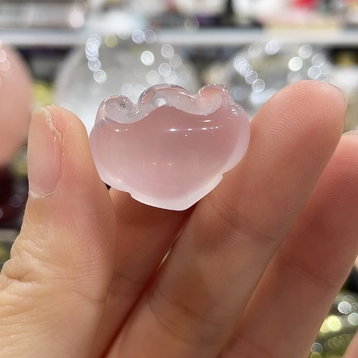 未镶嵌水晶珠宝半成品如意锁