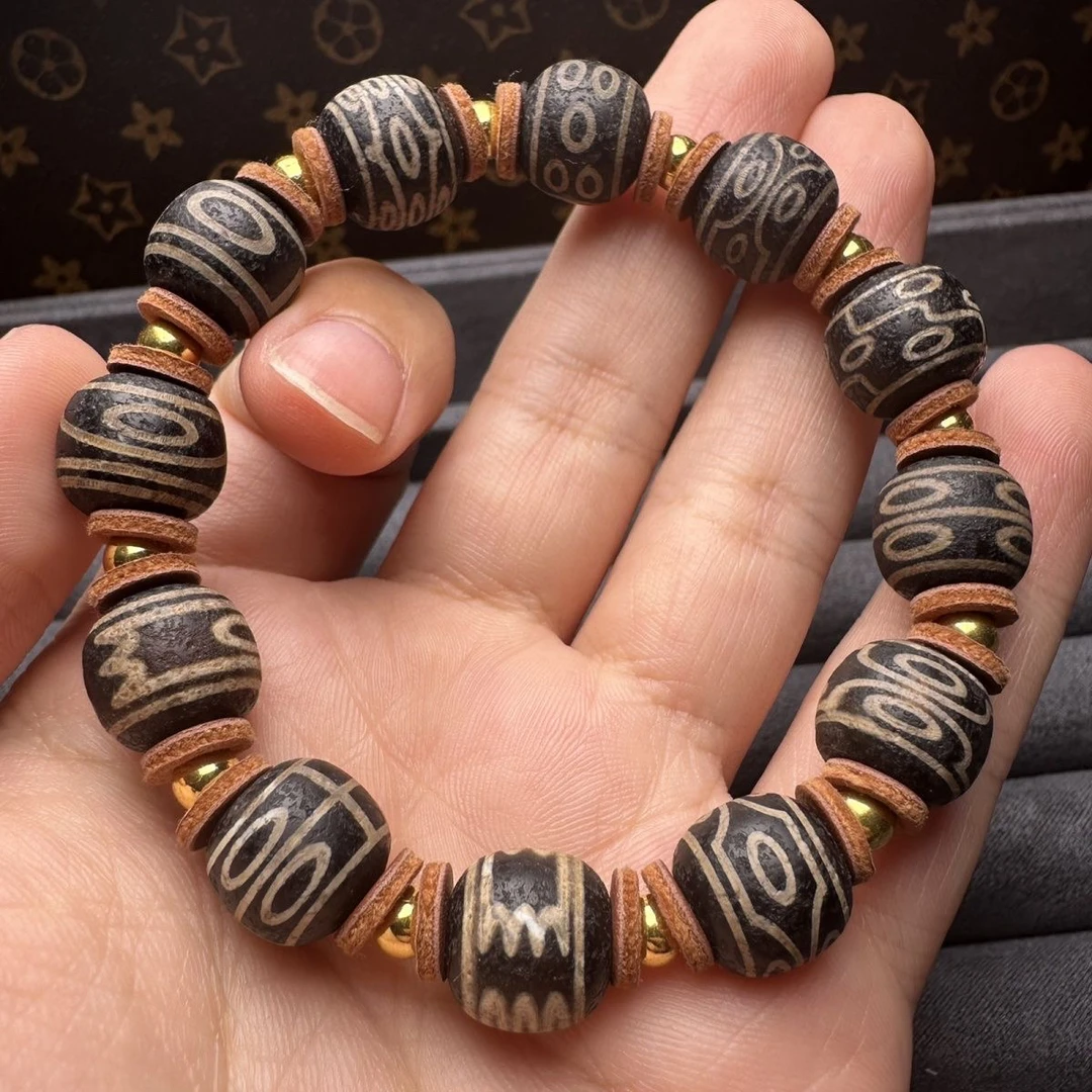 深供不丹珠1一12眼全家福卡12十毫米手串时尚百搭