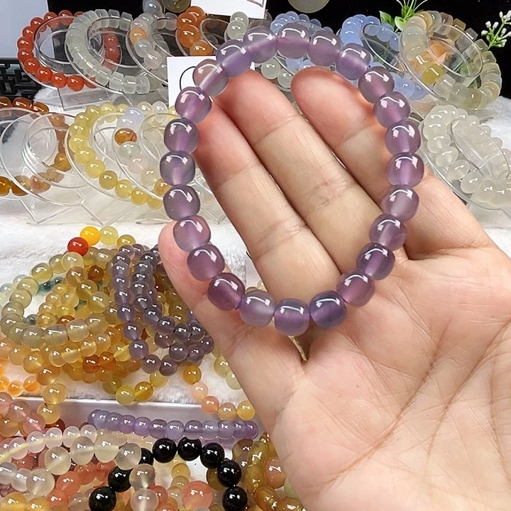 玛瑙/玉髓合金手链