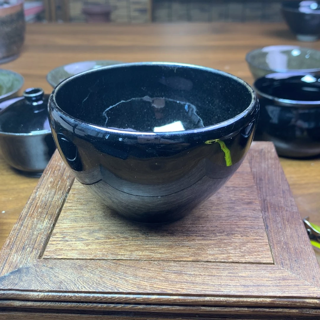 6***8茶盏龙窑柴烧建盏茶器