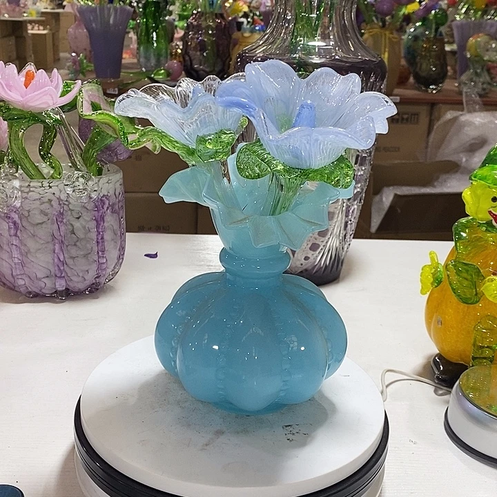 花瓶加3只花高28厘米