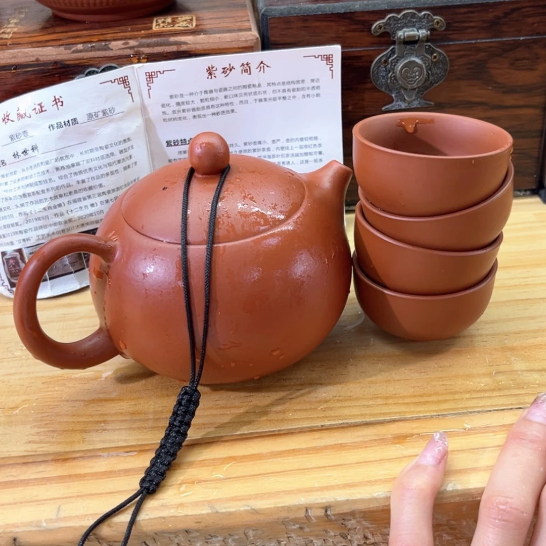 【闪购商品】紫砂大白茶具高端紫砂