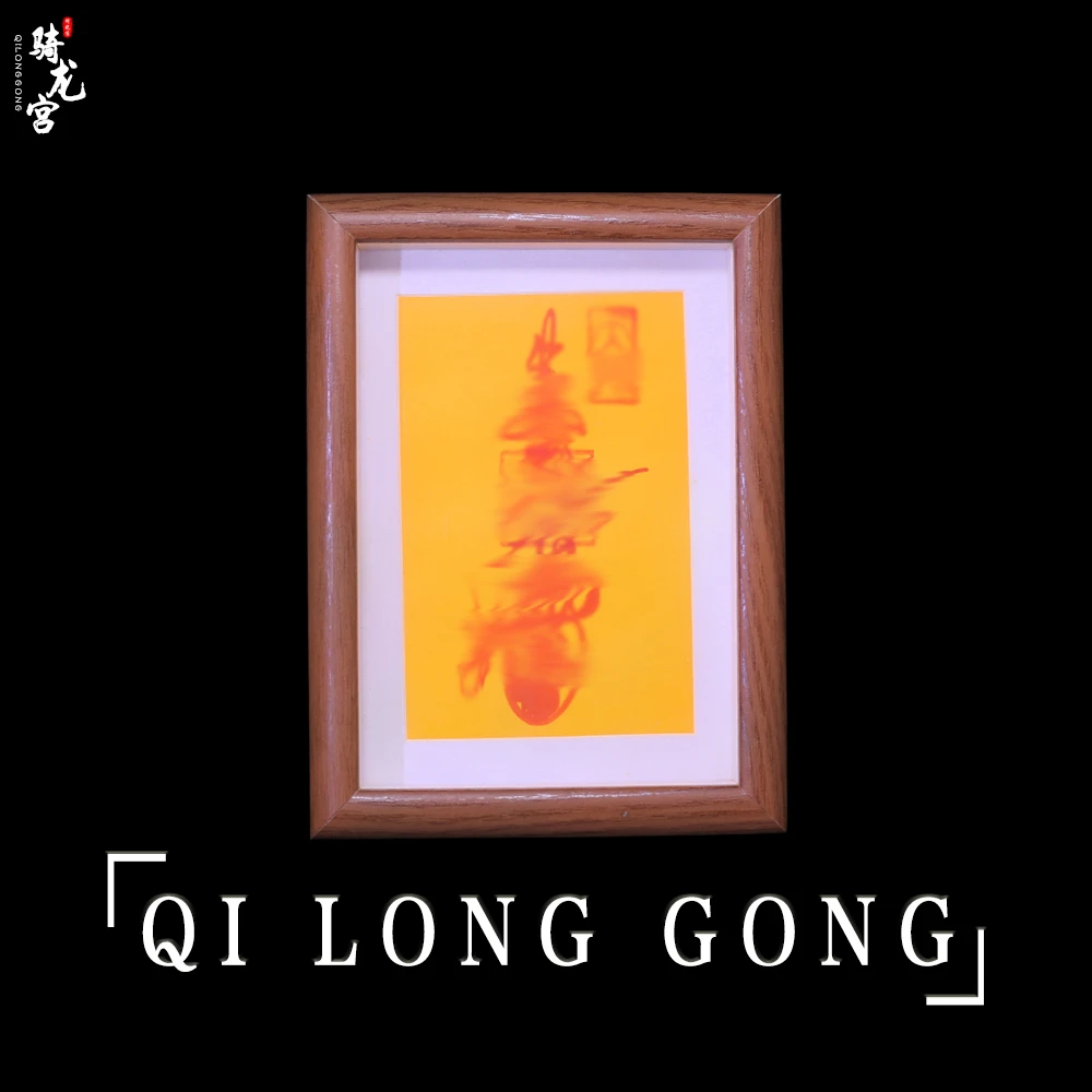 【来自骑龙宫的礼物】开金库黄财神财库相框办公工位客厅摆件礼品