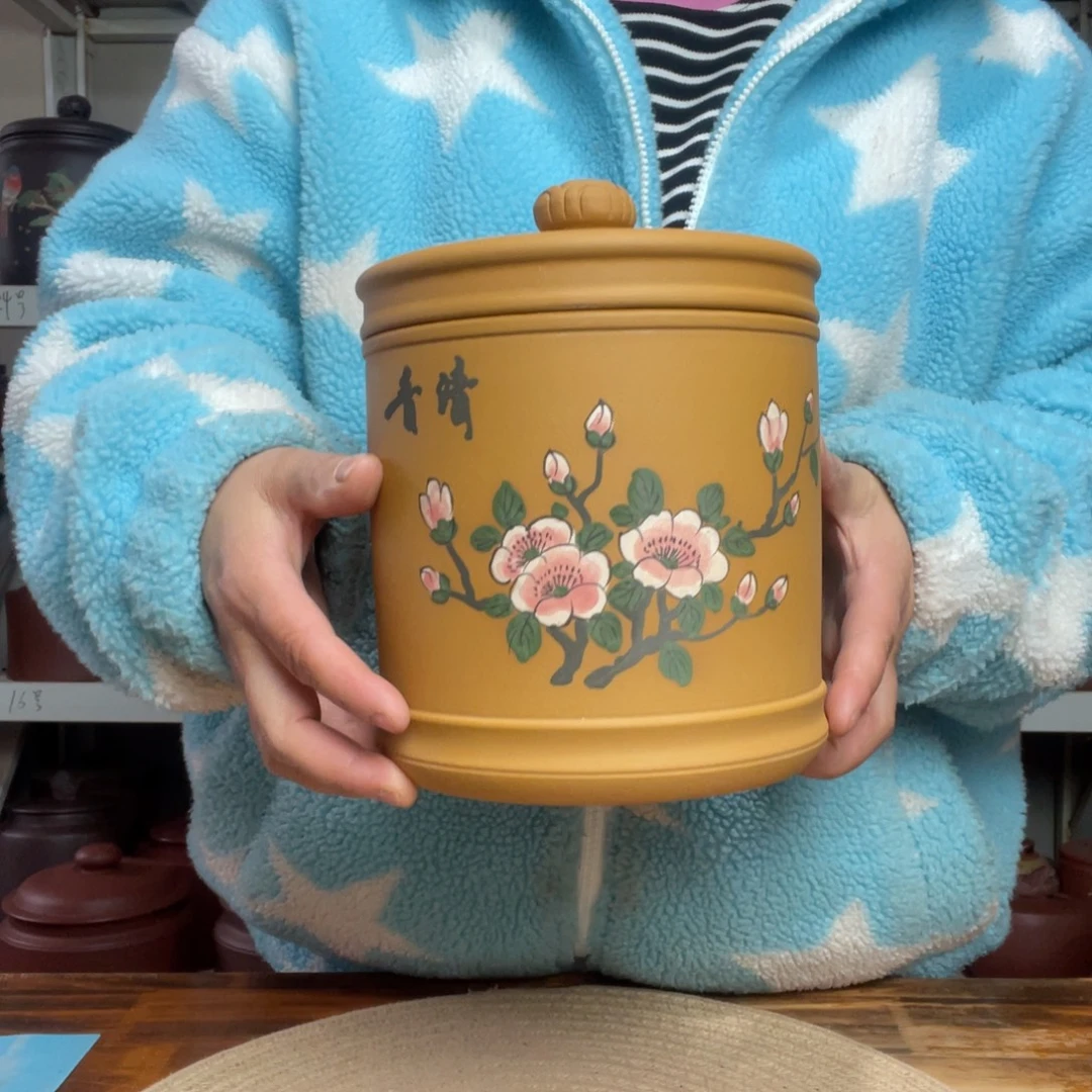 紫砂茶叶罐今天晚上