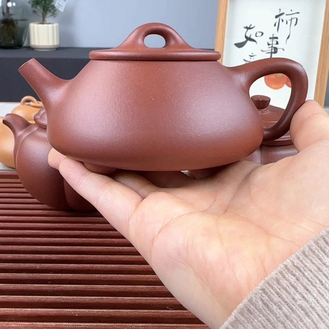 紫砂茶壶忆*淮微瑕平盖