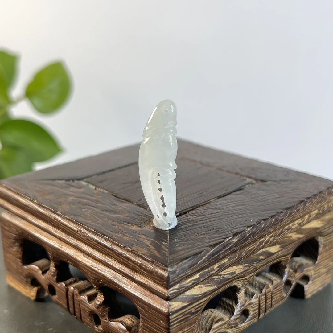 JSW25-156   天然翡翠缅甸A货  蟹钳