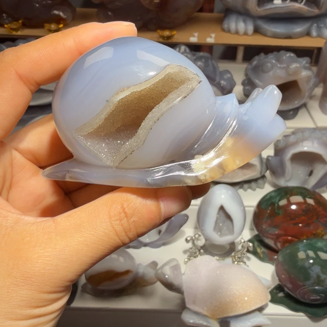 玛瑙/玉髓未镶嵌摆件