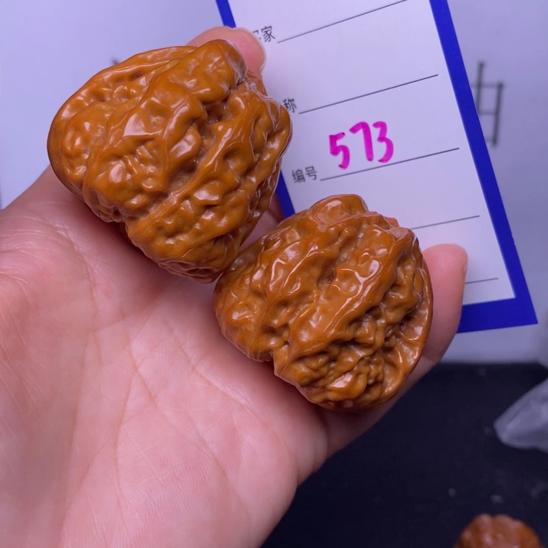 文玩核桃把件573/38蛤蟆头