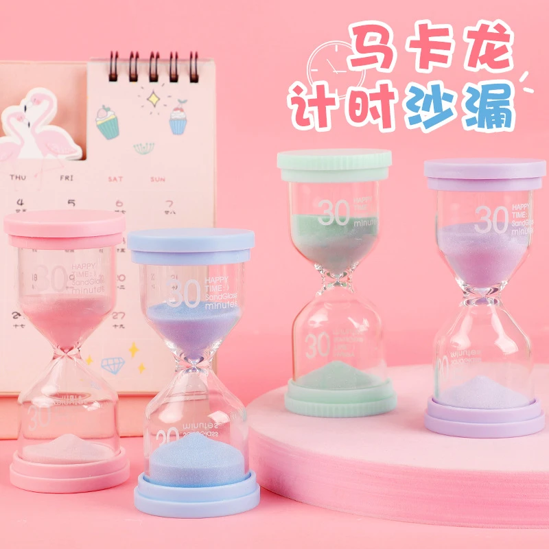 玻璃计时器沙漏摆件儿童礼品时间流沙瓶礼物时间计时