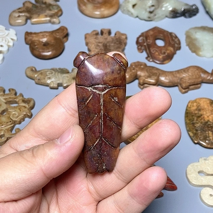 和田玉未镶嵌颈饰4