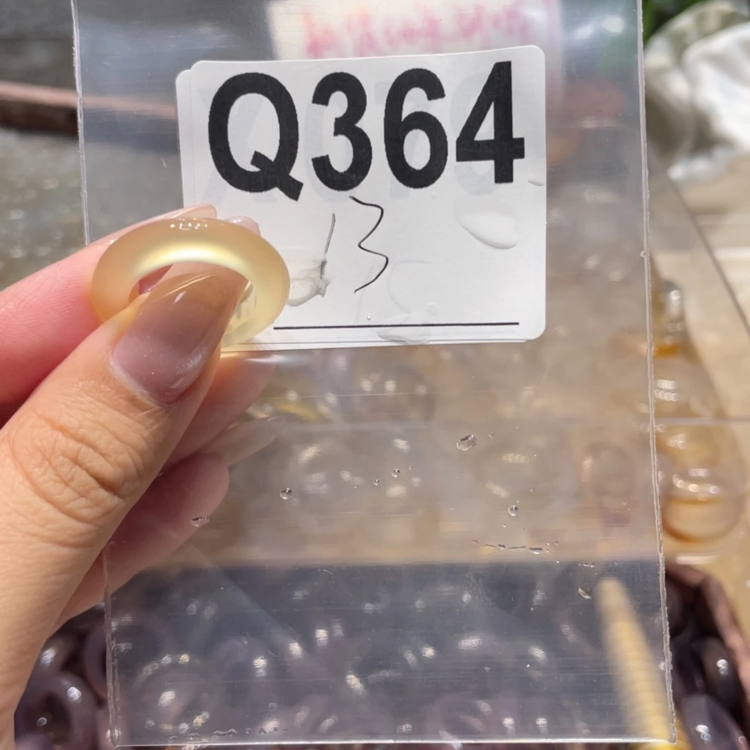 玛瑙/玉髓未镶嵌戒指364