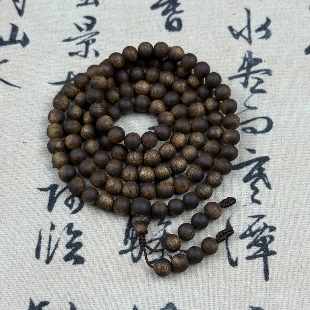 沉香【小航沉香馆】圆珠多圈手串8mm多样性发一