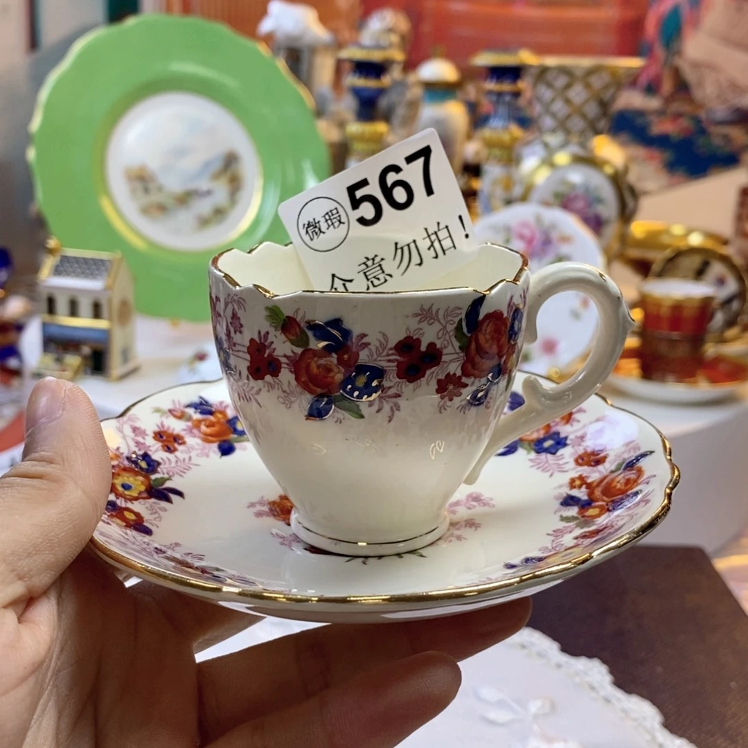 骨瓷瓷器欧瓷咖啡杯水晶杯