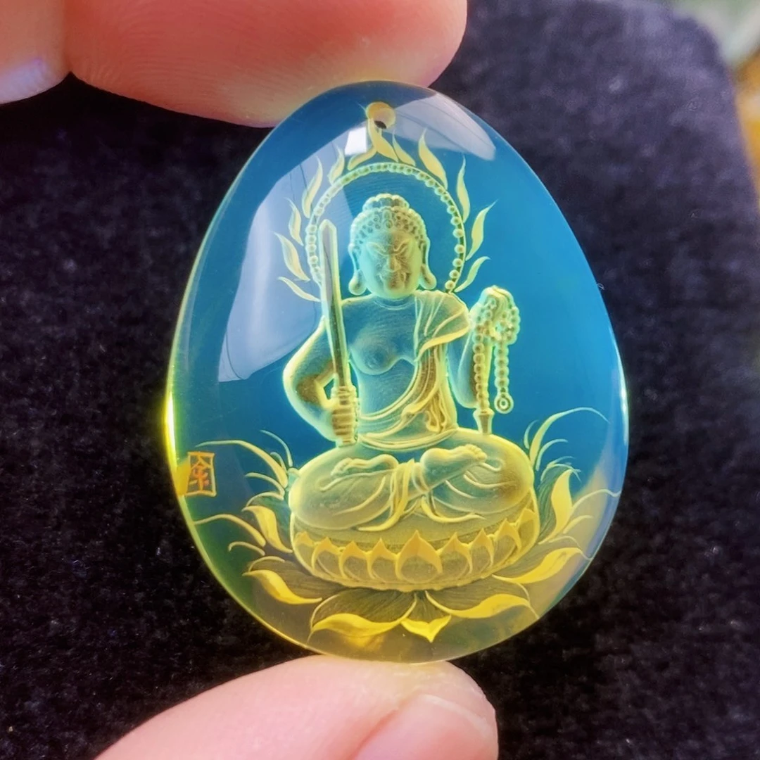 【闪购商品】金珀吊坠(不含链)未镶嵌