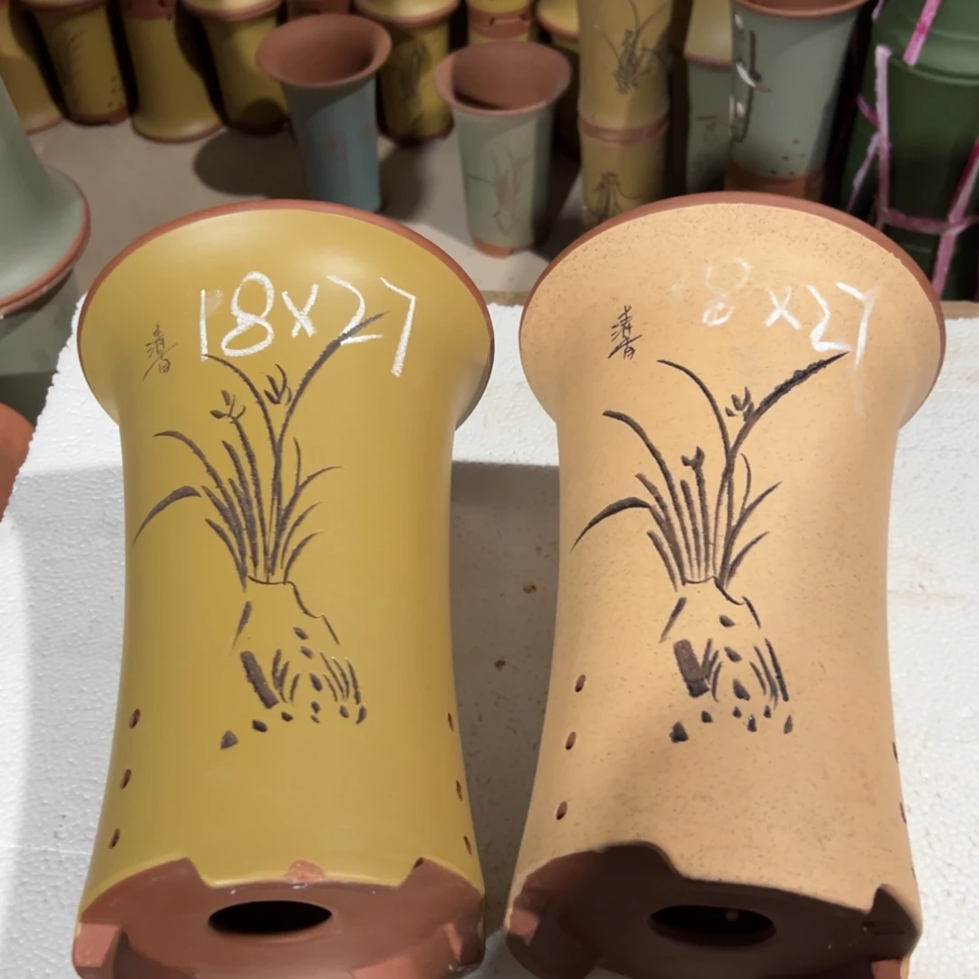 宜兴川阁紫砂花盆
