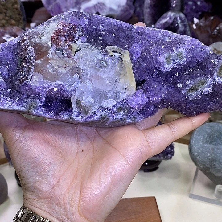 大型摆件（非配饰）未镶嵌紫晶