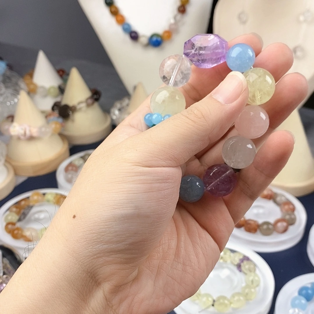 银S925镶嵌手链水晶