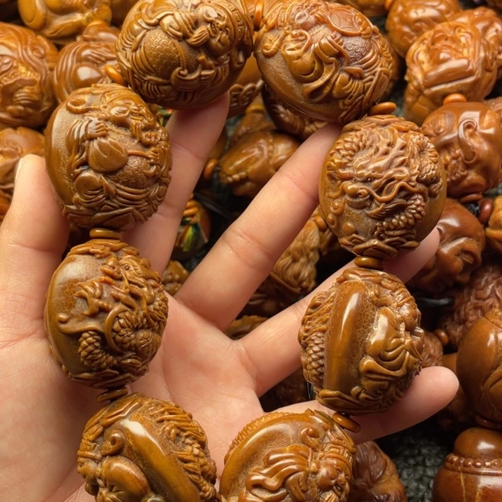 橄榄核吊坠@****长橄榄核